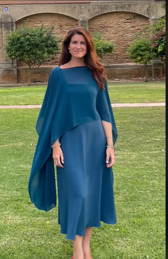 Classy A-line Square Neckline Prom Dress,Wedding Guest Dress  Y4748