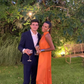 Simple Orange Long Evening Dress,Orange Wedding Guest Outfit Y5092