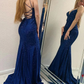 Sparkly Mermaid Backless Long Prom Dress Y7375