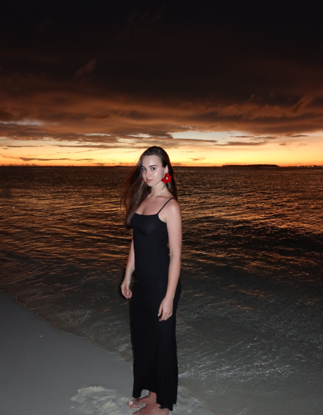 Stylish Black Spaghetti Straps Satin Sheath Long Wedding Guest Dress Party Dress SP1158