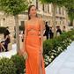 Sexy Orange Sheath Prom Dress,Orange Evening Dress Y6234
