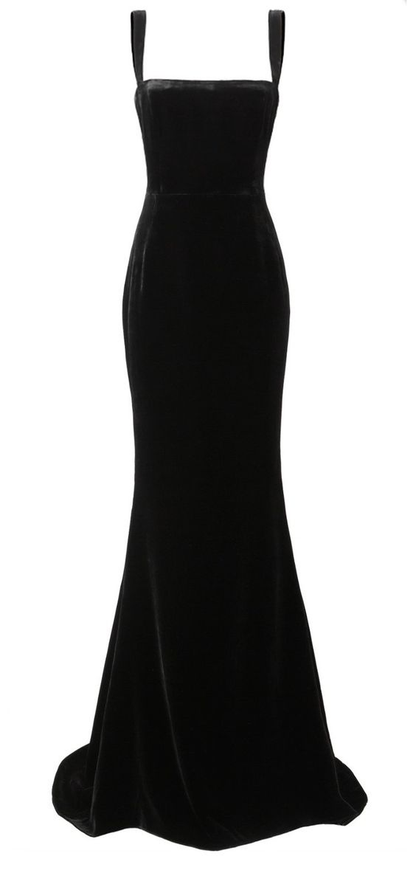 Glamorous Black Mermaid Prom Dress,Black Evening Dress Y2923