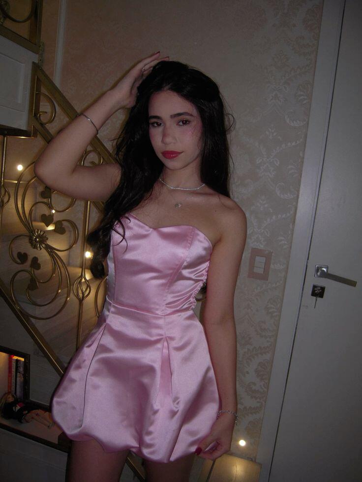 Charming Pink Satin A Line Short 9th Grade Homecoming Dress,Sweetheart Neck Mini Birthday Dress SP3478