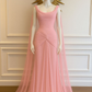 Charming Red Chiffon Mermaid Long Evening Dress Prom Dress Y8762