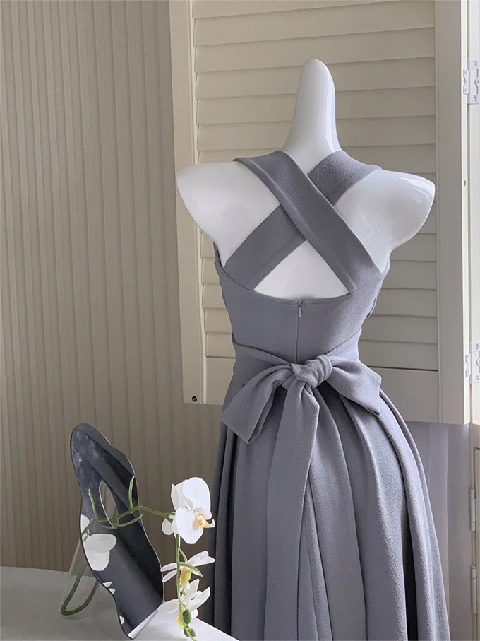 Midi Prom Dress Women Elegant Summer New Fashion Evening Party Ladies Slim Vestidos Vintage Y4718