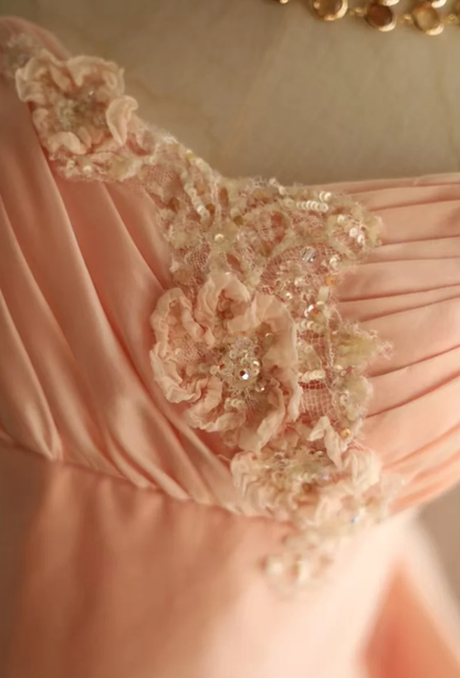 Classy Strapless Orange Pink Satin Tulle Mermaid Long Birthday Prom Dress Party Dress SP1265