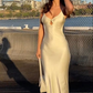 Sexy Mermaid Spaghetti Straps Prom Dress 22th Birthday Outfits Y7069