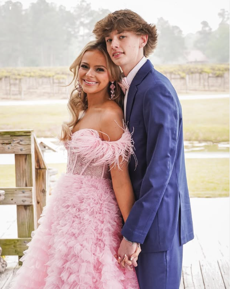Pink Tulle Ruffled Gown,Tulle Prom Dress,Corset Tulle Evening Dress Y6093
