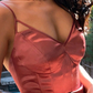 Glamorous Mermaid Backless Cross-up Satin Prom Dress  Y2669