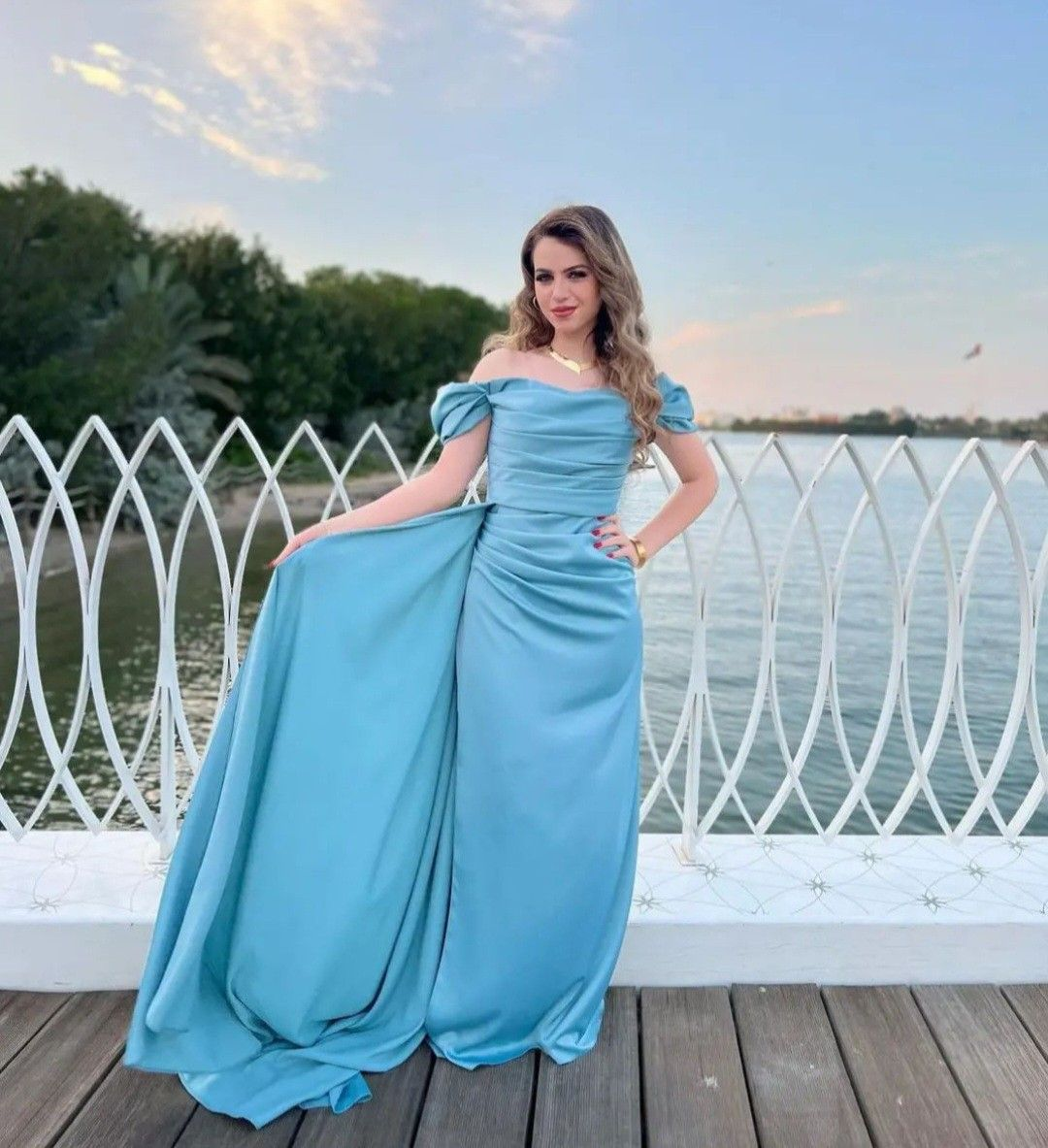 Elegant Strapless Off-The-Shoulder Mermaid Prom Dress Y5156