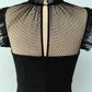 Black Mermaid High Neck Bodycon Dress,Short Evening Dress  Y5066