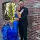 Elegant Royal Blue Mermaid Prom Dress,Charming Royal Blue Evening Dress  Y1831