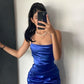 Lovely Royal Blue Bodycon Dress,Short Homecoming Dress,Sexy Mini Dress Y1854