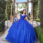 Bling Sequin Sweet 16 Quinceanera Dresses with 3D Applique,New Arrival Ball Gown Y1228