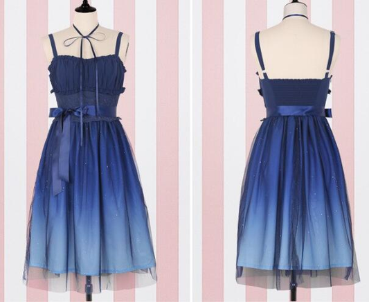 Starry Sky Gradient Short Homecoming Dress,Glamorous Party Dress Y1728