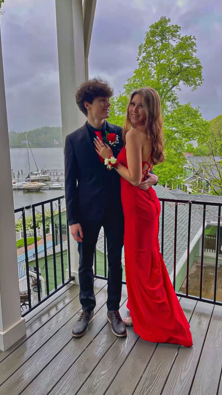 Sexy Red Mermaid Long Prom Dress,Backless Evening Dress  Y1676