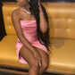 Pink 19th Birthday Dress Outfit Black Girl,Lovely Pink Strapless Homecoming Dress  Y643