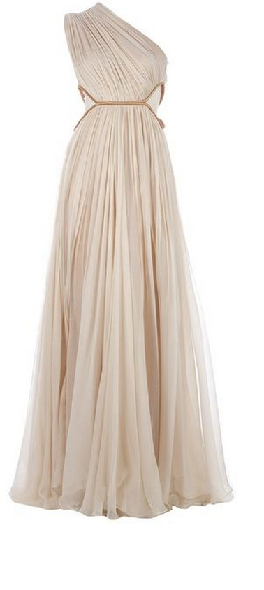 Custom Charming Chiffon Prom Dress,One Shoulder Evening Dress Y1234